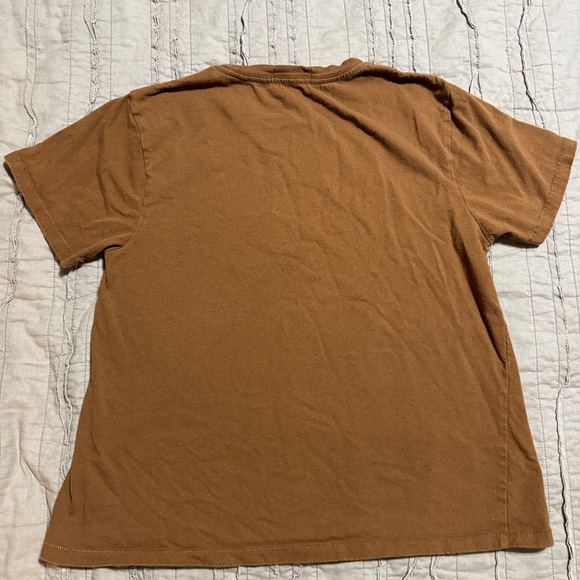 NUUDS vintage cotton Everyday T-Shirt - Chocolate - Picture 3 of 3